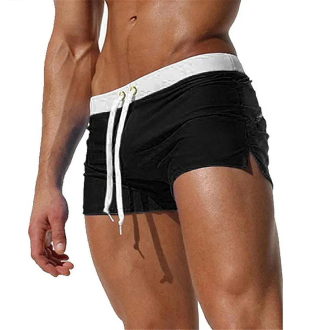 Men's Swim Shorts - Adjustable Waistband and Side Split