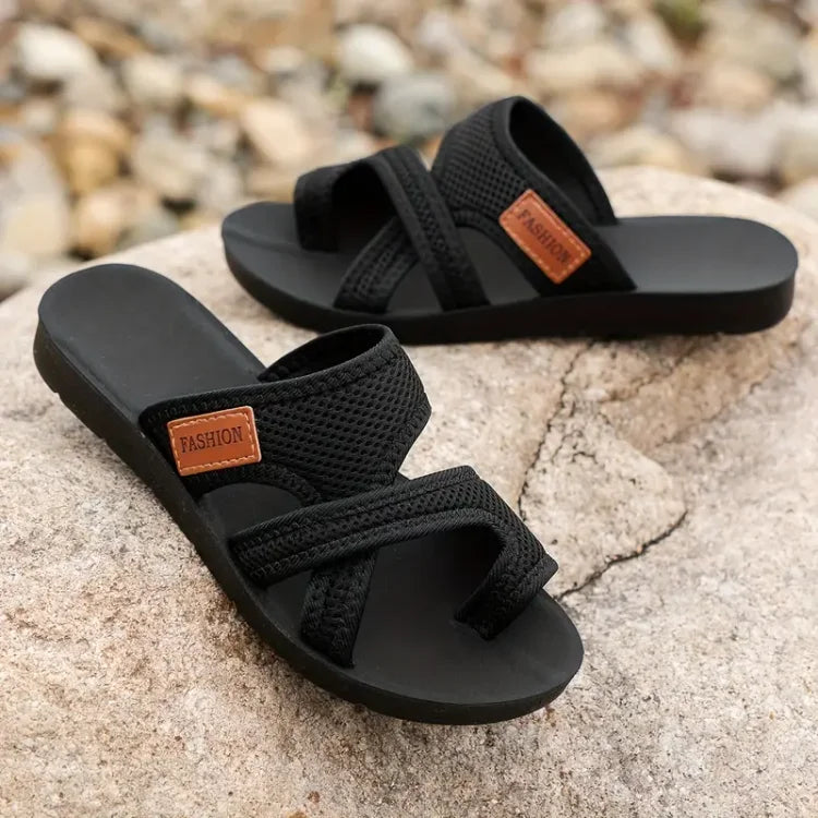 Women's Orthopedic Sandals Cross Strap Open Toe Mules
