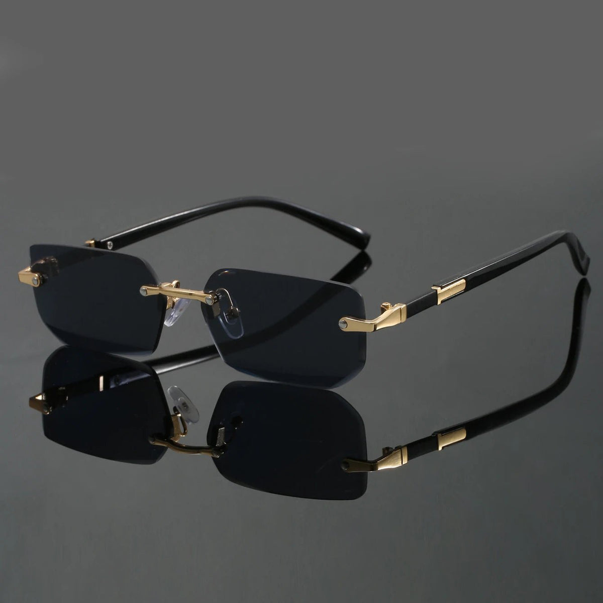 Women's Rimless UV400 Sunglasses Cut-Edge and Sleek Design