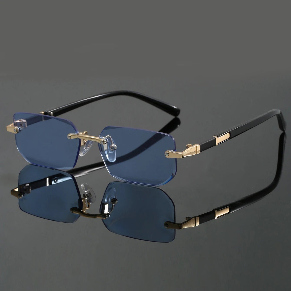 Women's Rimless UV400 Sunglasses Cut-Edge and Sleek Design