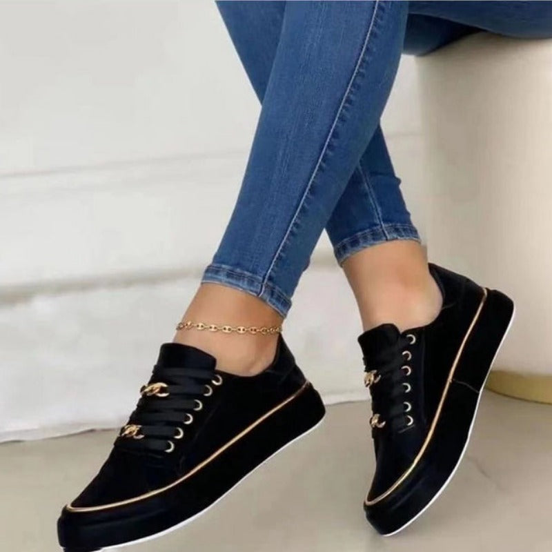 Women's Thick Sole Sneakers Orthopedic Walking Trainers