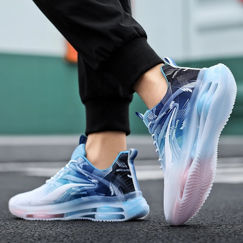 Men's Gradient Air Sneakers Orthopedic Support and Breathable Mesh