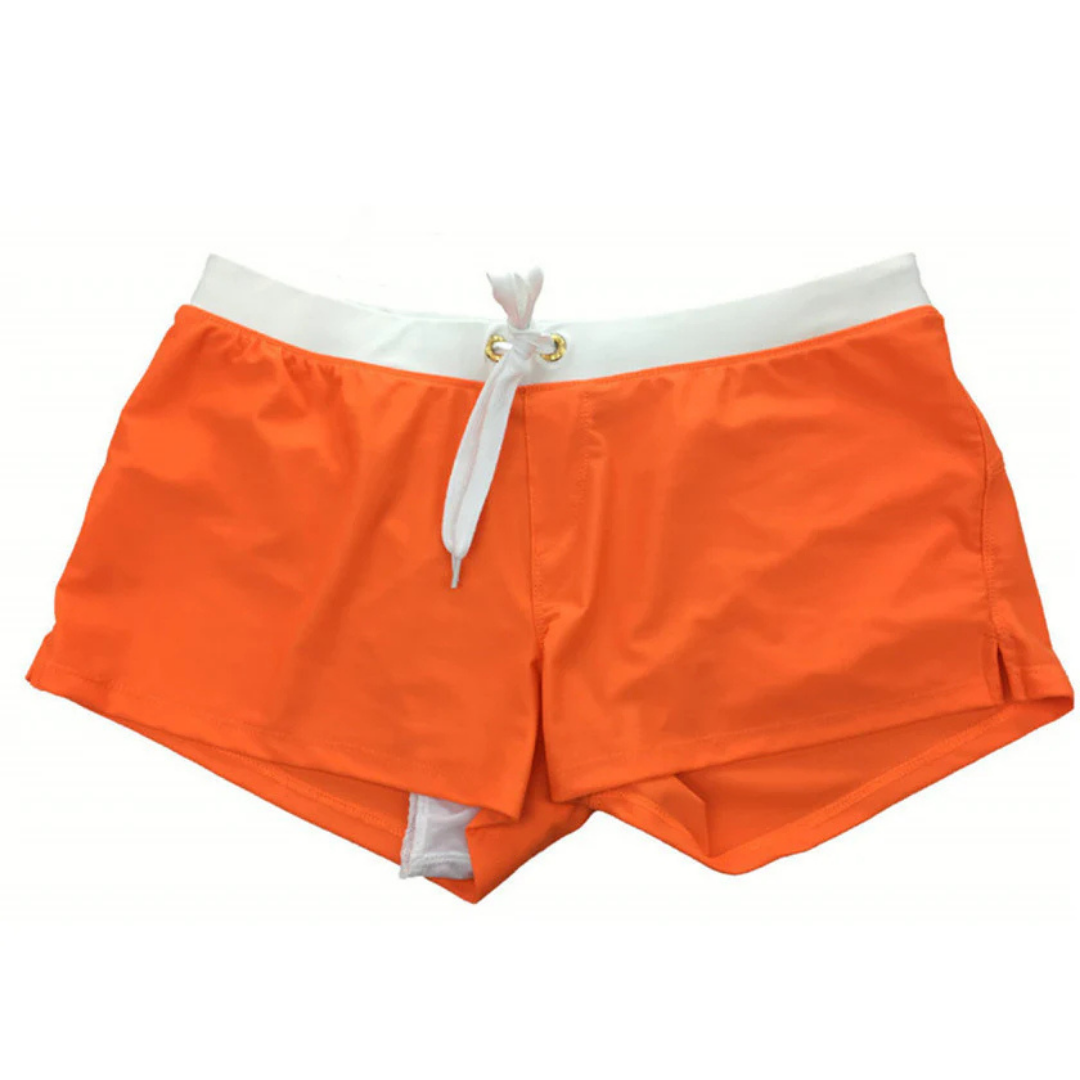 Men's Swim Shorts - Adjustable Waistband and Side Split
