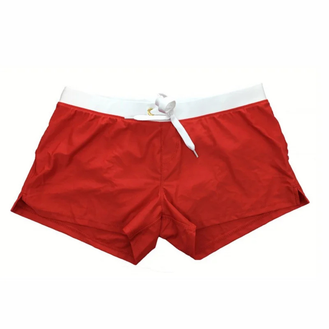 Men's Swim Shorts - Adjustable Waistband and Side Split