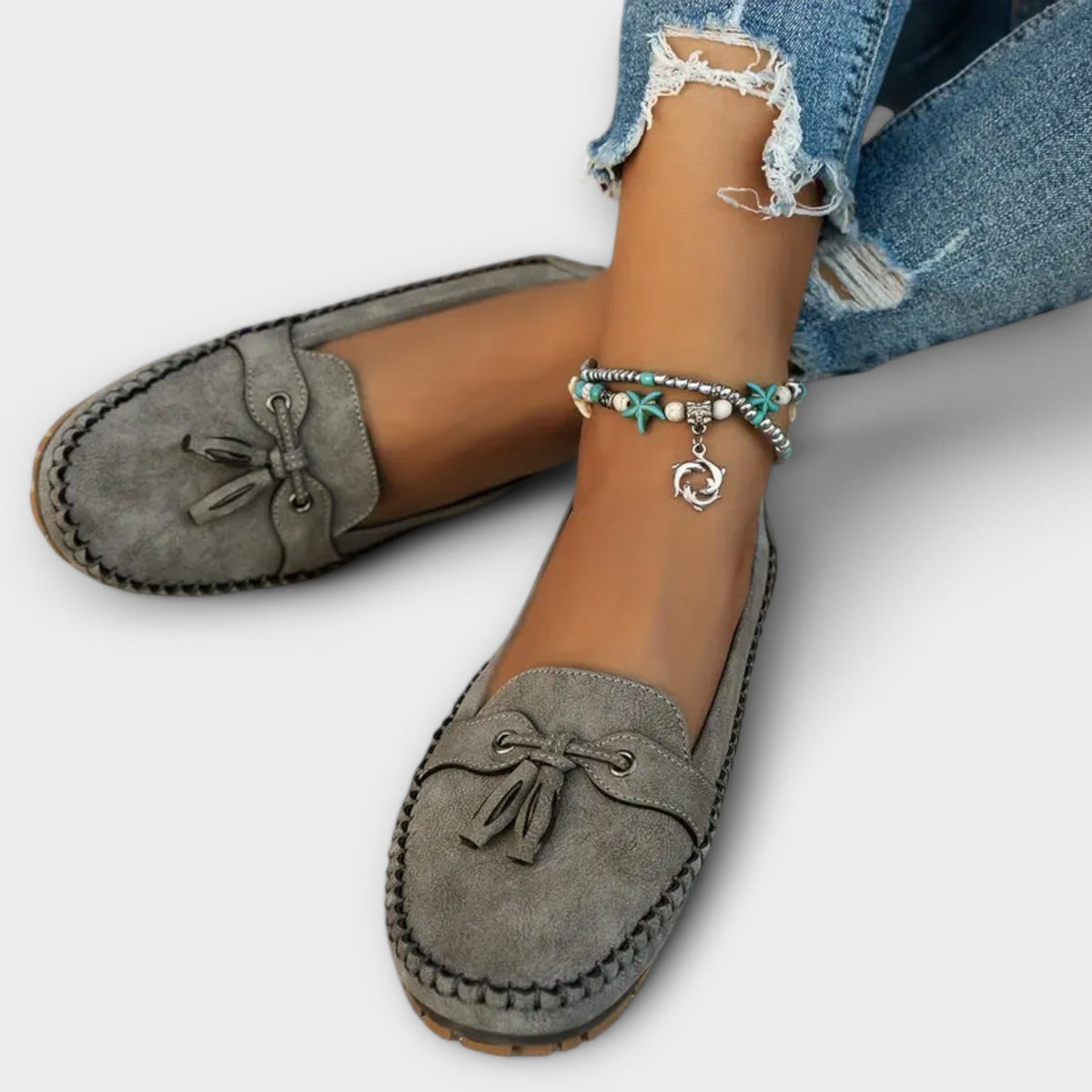 Women's Orthopedic Loafers Comfortable Slip-On Walking Shoes