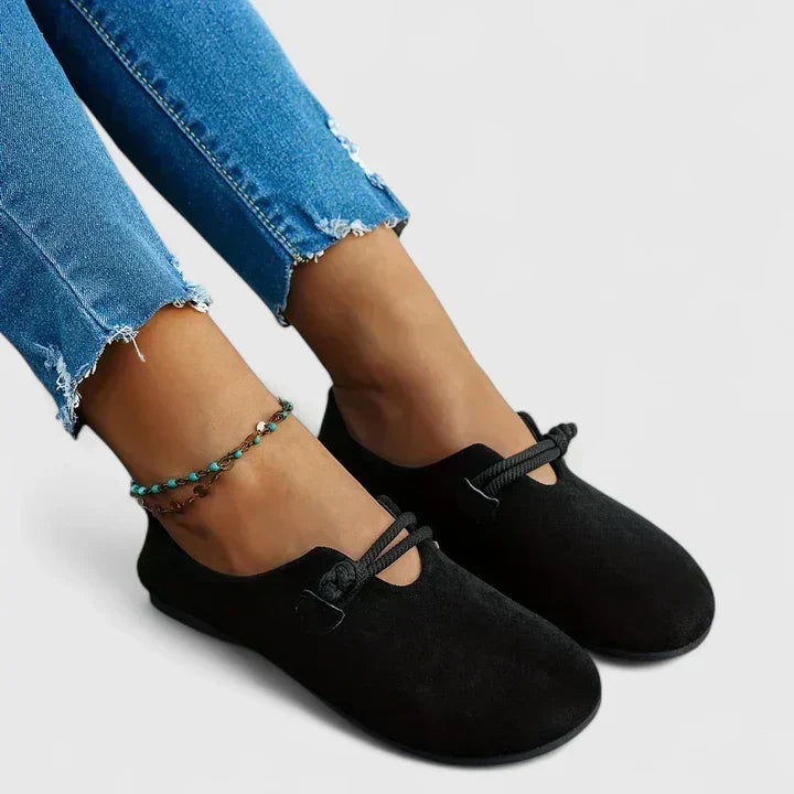 Women's Orthopedic Loafers Wide Fit Flat Shoes