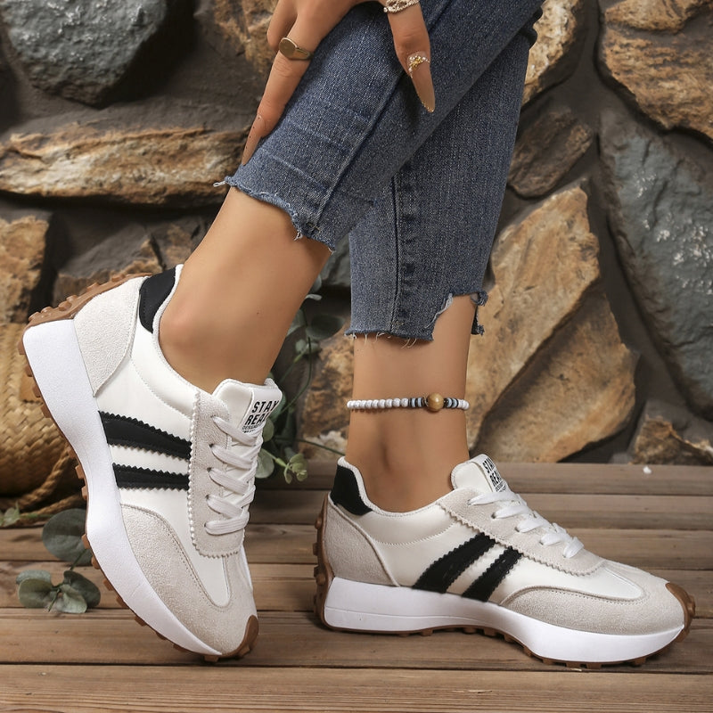 Women's Orthopedic Sneakers Retro Platform Chunky Sole
