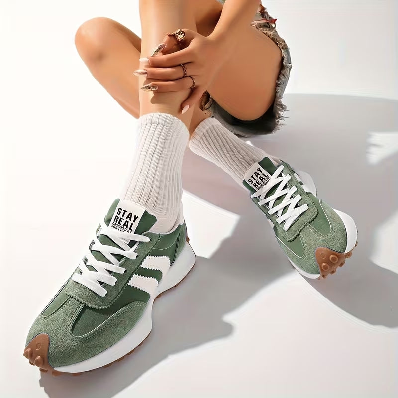 Women's Orthopedic Sneakers Retro Platform Chunky Sole