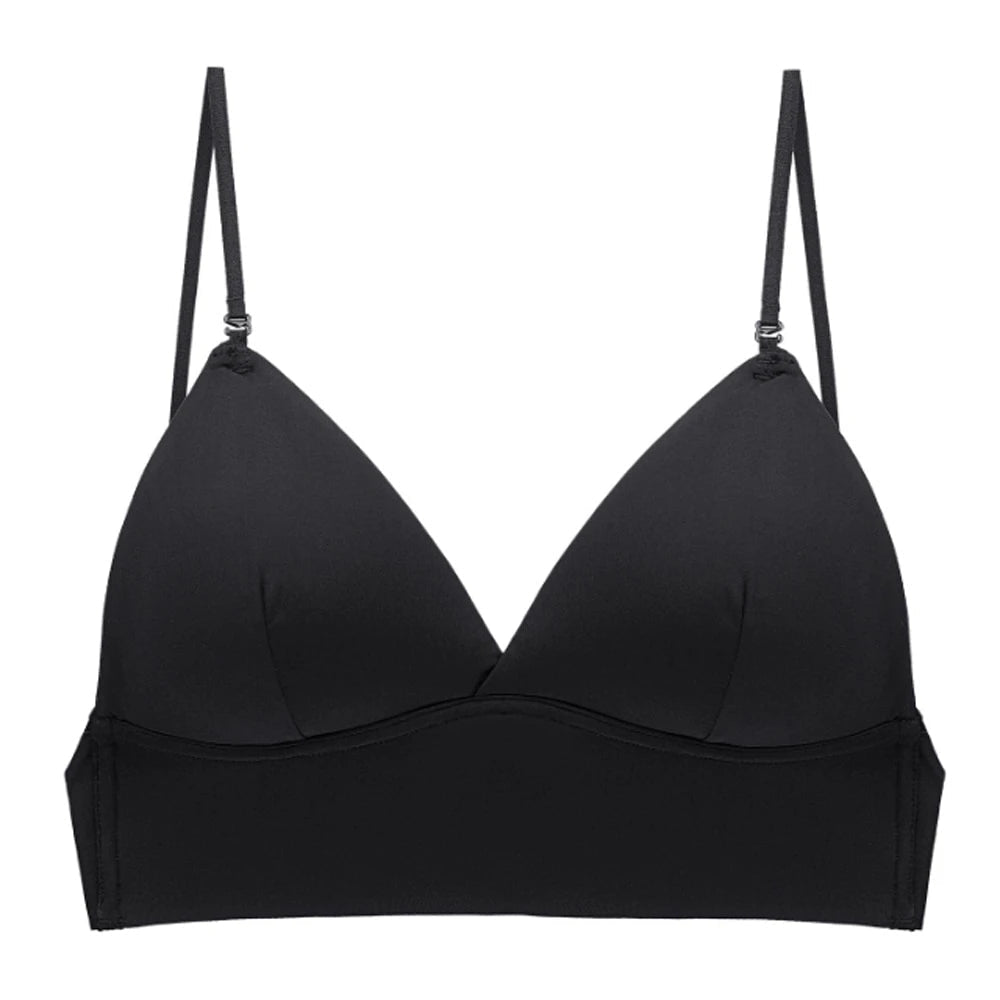 Women’s Low Back Seamless Bra - Deep Longline Straps